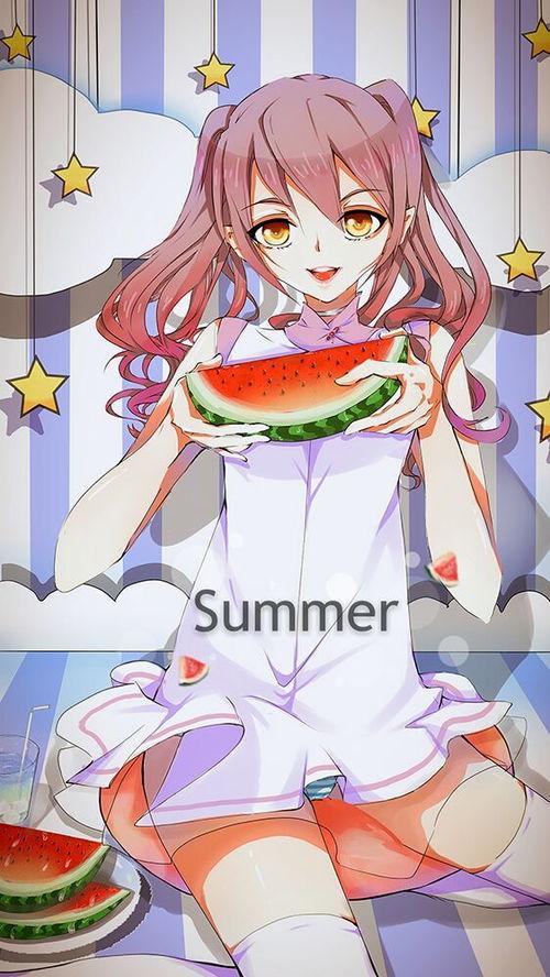 白糖少女吃瓜,白糖少女的甜蜜瓜界探险记